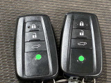 キーを取り出さずにドアを施錠&解錠。クルマの始動も可能です。