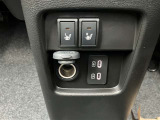 運転者に優しいスイッチ類の配置です。