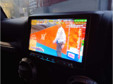 フルセグテレビがついており、快適なドライブが楽しめます。