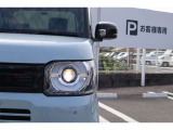 【LEDヘッドライト】夜道の走行や悪天候時でも見やすいLEDヘッドライト!オートライトコントロール機構付です!