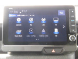 ホンダ純正9インチナビです。大きな画面でとても見やすいですよ♪