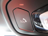 SOSコール装備です。緊急時は遠慮なく押してください。BMWメーカーエマージェンシーに直結致します。
