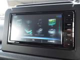 純正7インチSDナビ搭載!CD、DVD、SD、USB、BT接続も可能です!バックモニター付きで駐車も楽々♪
