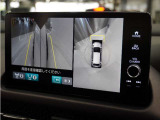 ◆マルチビューカメラシステム◆運転席から見づらい前後左右を、ナビ画面の映像で確認。見通しの悪い交差点や狭い道でのすれ違い、駐車などをサポートします。