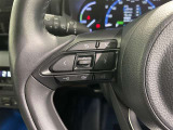 ステアリングスイッチ装備!運転しながら手元でオーディオの操作などができます。