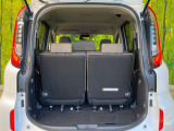 普段のお買い物や通勤、送迎等に十分な荷室スペースを確保しております。セカンドシートを倒すと、大きな荷物の積載も可能です♪