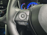 ステアリングスイッチ装備!運転しながら手元でオーディオの操作などができます。