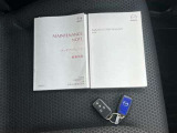 メンテナンスノート・取扱説明書・純正キー2つ
