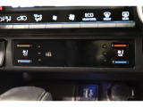 シートヒータとシートベンチレーションを装備しています。