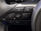 ステアリングスイッチ装備!運転しながら手元でオーディオの操作などができます。