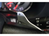ステアリングから手を放すことなく瞬時にシフトチェンジできるパドルシフト付。コーナーで減速した後瞬時に加速したい場合や急な上り坂で失速を防止するのに役立ちます。