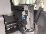アイデア次第でいろいろな使い方ができる広くて使い勝手のいい荷室。