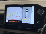 パノラミックビューモニター!運転席から確認しにくい車両周辺の状況を把握できます!