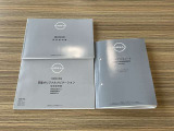 車両取扱い説明書、ナビ取扱い説明書、メンテナンスノート揃っております。