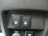 運転席と助手席のシートにはヒーターが内蔵されています。
