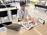 明るく元気なスタッフがしっかりとお車のご説明させていただきます。
