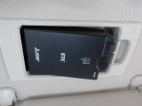 純正スマートインETCも装着済み!ETCをご利用の場合は再セットアップ費用￥3,300-が別途必要となります。車載器はサンバイザーの後ろにスマートに収納☆カードの出し入れも簡単です☆