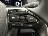 前方の車との車間を設定し、スピードを上げたり緩めたりを自動で行ってくれる追尾式の「レーダークルーズ」。上級装備の一つです!高級車にしかつかない嬉しい機能です。