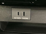 災害時の停電でもアルファードから電気が摂れます。不安な時代の安心人気装備です。
