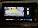 リヤカメラ表示時では視点を変更することもできます。
