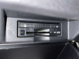 ETC車載器付きです。高速道路の料金所もスムーズに通過できます。