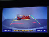 バックガイドモニターを装備しています、車庫入れもラクラクです。
