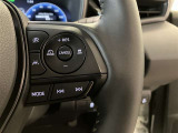 ステアリング右側にレーダークルーズコントロールスイッチ・オーディオスイッチ・LTA(レーントレーシングアシスト)スイッチが付いています。