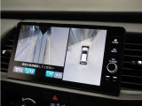◆マルチビューカメラシステム◆運転席から見づらい前後左右を、ナビ画面の映像で確認。見通しの悪い交差点や狭い道でのすれ違い、駐車などをサポートします。