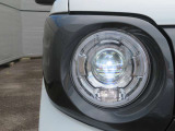 LEDヘッドライトで夜間の視認性も◎です