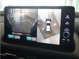 ◆フロントブラインドビュー◆車両前方に搭載したカメラで表示!発進時の安全確認にとても役立ちます。