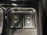 アウトドアライフの必需品。寒い日のドライブを快適にする運転席&助手席シートヒーターが付いてます