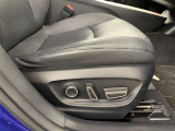 パワーシート搭載、微妙な調整が手軽にでき、ピッタリのポジションで運転することが可能です。