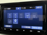 ブルートゥースに接続することにより、スマホに入ったお気に入りの音楽を車内で楽しむことができます♪あると本当に便利な機能になっています!