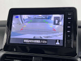 バックカメラで駐車時の死角も確認できます!