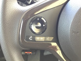 ステアリングにハンズフリー通話スイッチを装備。運転中でも手を離さずに通話操作ができるため、家族との連絡や急な電話にも安心して対応できます。