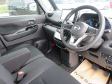 視界が良く運転性の良いフロントシート