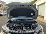 普段はあまり見ないエンジンルーム内も綺麗に仕上げています。見えないところも清潔に保ちたいですよね。