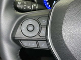 ステアリングスイッチ装備!運転しながら手元でオーディオの操作などができます。