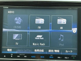 CD/DVD再生機能、フルセグTV、CD楽曲録音機能、Bluetoothオーディオなど多彩なオーディオ機能を搭載♪