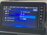 フルセグTV、Bluetoothオーディオなど、欠かせない機能も豊富についています!