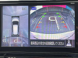 ★アラウンドビューモニター装備ですので、バックや縦列駐車の際に上から見た映像があなたを安心サポート!一度使ったらやめられない!