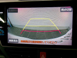 バックモニターで後方確認ができます。