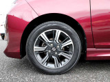 左フロント165/65R15タイヤ&純正アルミホイール!
