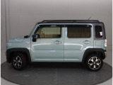軽ワゴンとSUVを融合したデザイン。街乗りでもアウトドアでもなんでもござれなお車です☆
