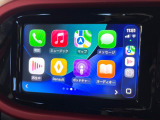 ●Apple Car Play:スマホとの有線接続で、ナビ・オーディオ再生などスマホのアプリ機能が画面でも使える便利機能です!