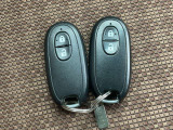 インテリジェントキーです。キーを取り出す事なく、車両のボタン操作だけてドアロック操作やエンジン始動等が可能です。