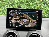 アウディのナビゲーションシステム『MMI(マルチメディアインターフェイス)』 ナビ・オーディオ・車両設定等すべての機能を司どっています。