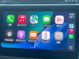●Apple Car Play:スマホとの有線接続で、ナビ・オーディオ再生などスマホのアプリ機能が画面でも使える便利機能です!