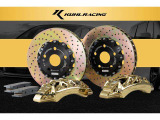 新商品、KUHLオリジナルブレーキシステムです。鍛造モノブロックキャリパーと高剛性フローティングローターが、ストリートからサーキットまで確かなパフォーマンスを発揮します。適合確認はHP、各店舗まで。