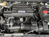 チェーン駆動の、4気筒DOHCターボエンジンです。